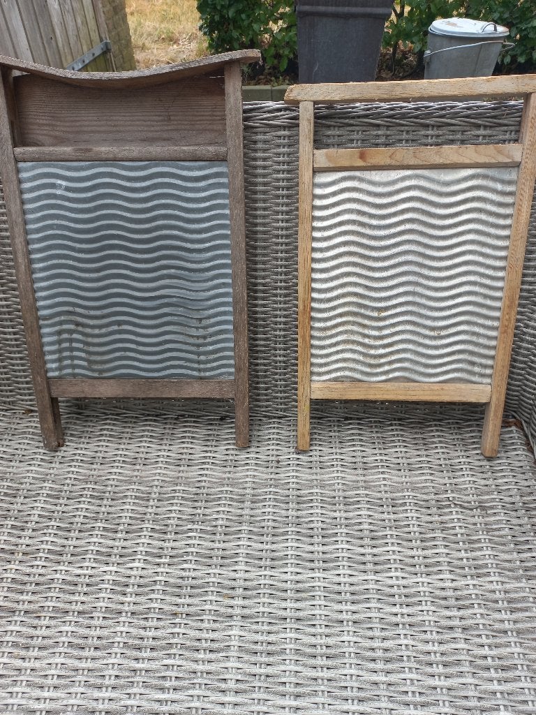 2 vintage wasborden, Ophalen