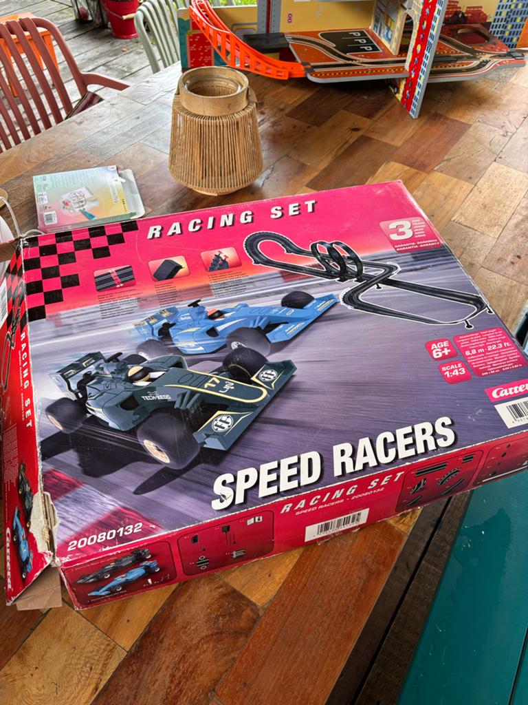 Carrera Speed Racers Racebaan Set, Ophalen, Carrera, Elektrisch, Racebaan