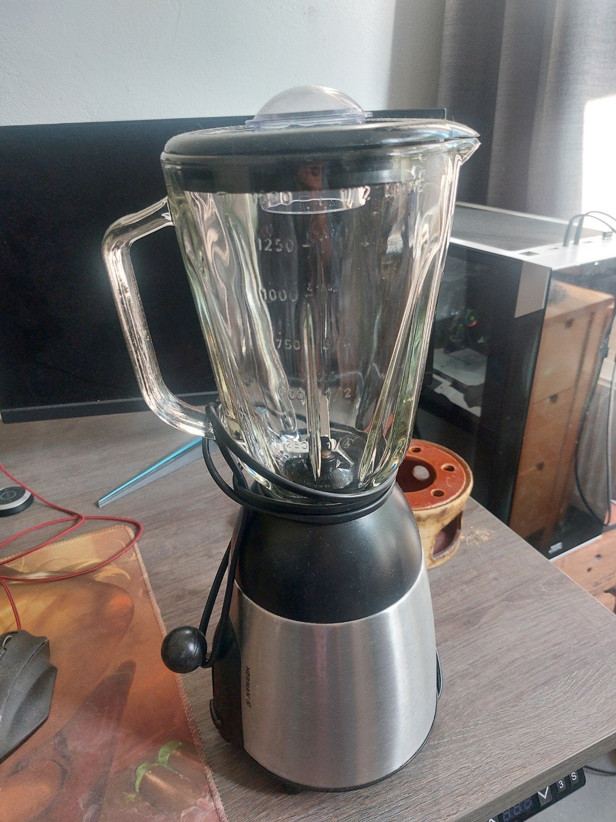 Herman Blender - Krachtige Keukenmachine, Ophalen of Verzenden, Gebruikt, Blender