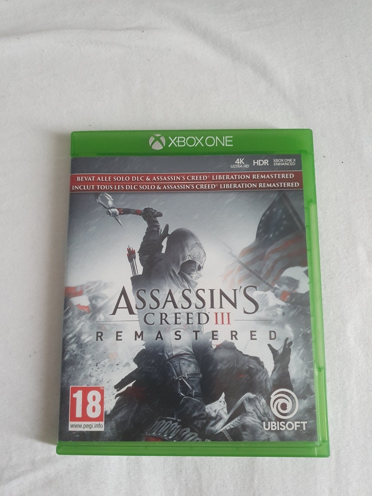 Assassin's Creed III Remastered voor X Box One, Avontuur en Actie, Vanaf 18 jaar, 1 speler, Ophalen of Verzenden