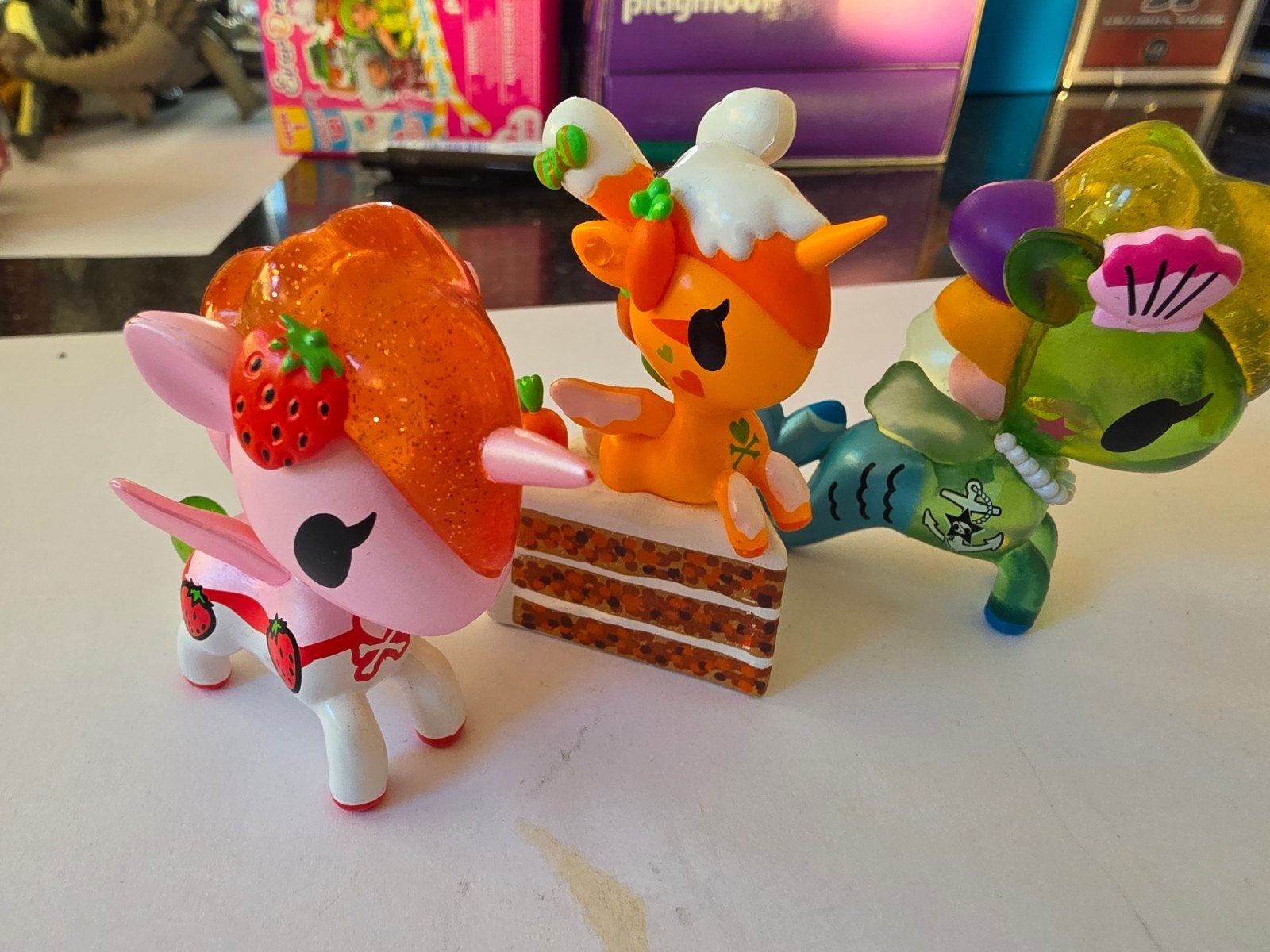 Tokidoki Unicorno 3 x, Ophalen of Verzenden, Zo goed als nieuw