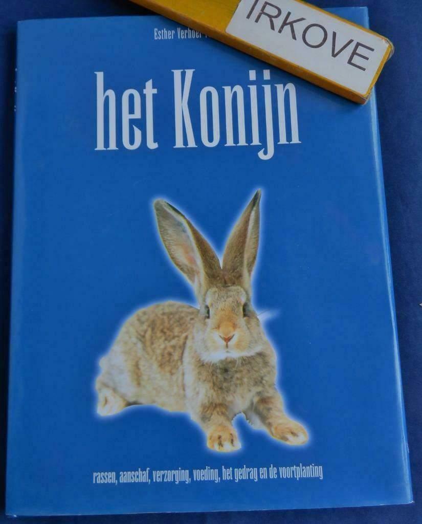HET KONIJN * Esther Verhoeff - Verhallen *, Verzenden, Zo goed als nieuw, Konijnen of Knaagdieren, Esther Verhoeff - Verhallen