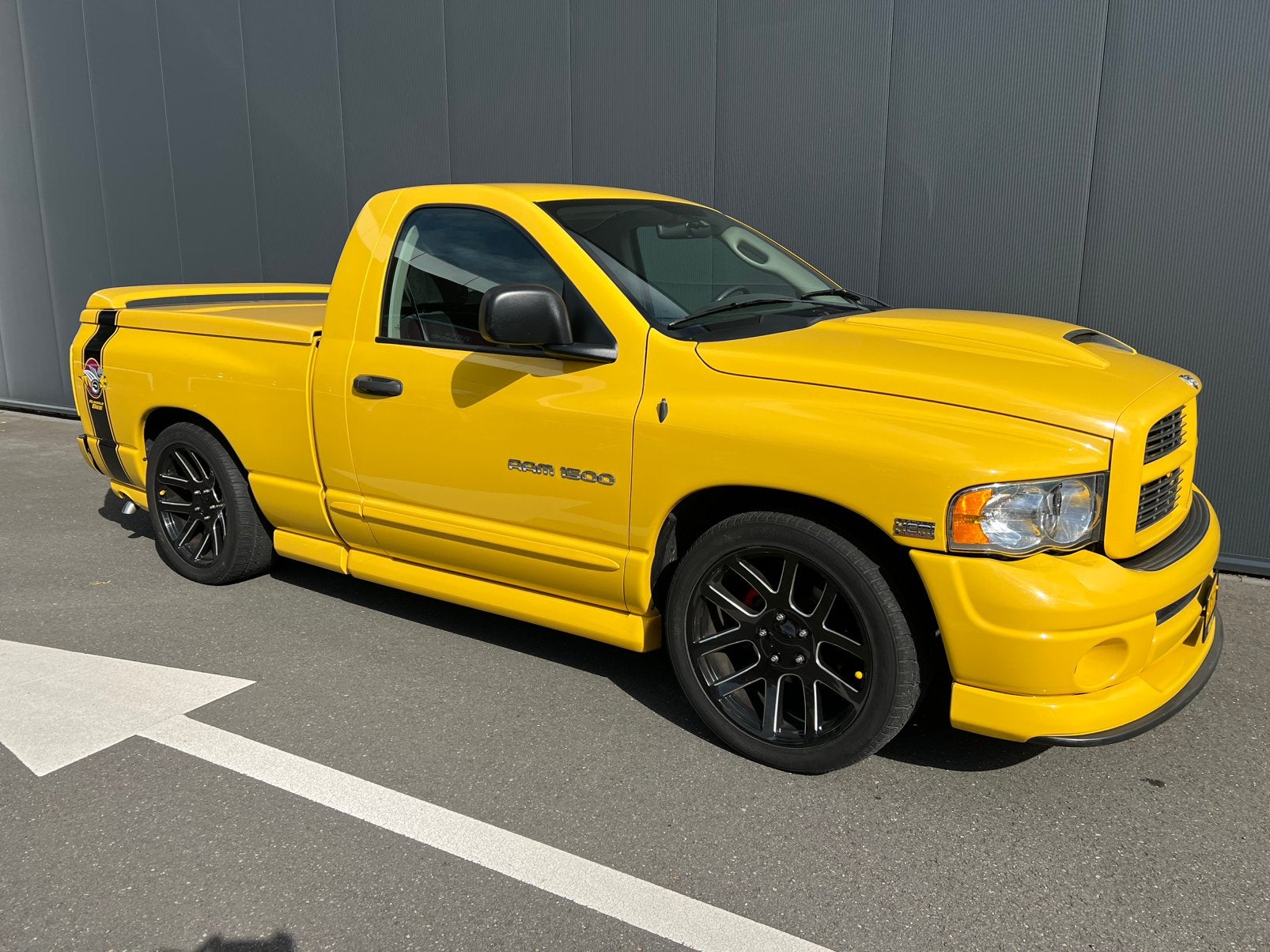 UNIEKE PICKUP TRUCK: Dodge Ram Rumble Bee Hemi LPG 2005, Auto's, Dodge, Automaat, Achterwielaandrijving, 8 cilinders, 350 pk