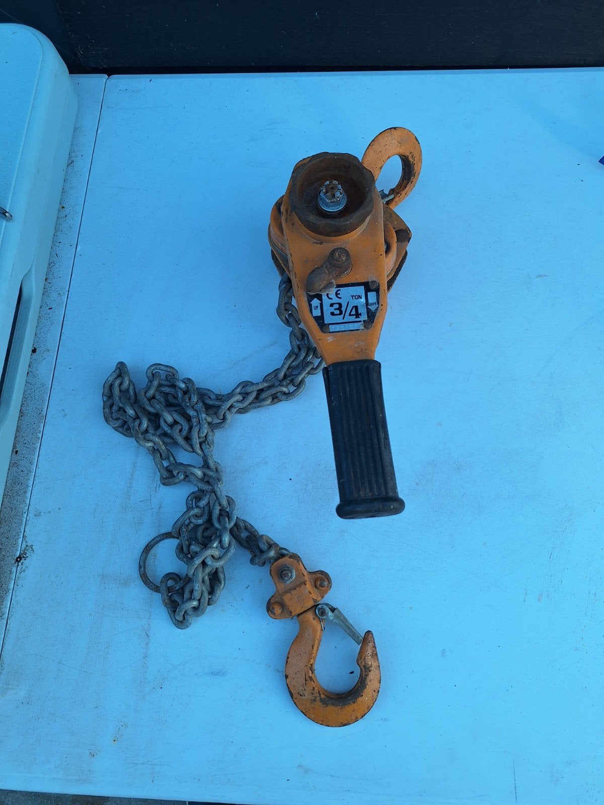 Handtakel ketting takel  max 750 kilo, Ophalen of Verzenden