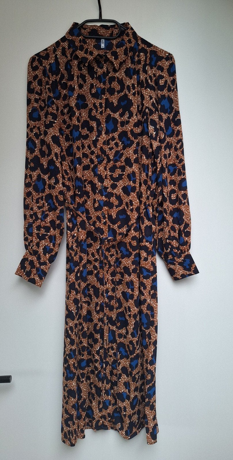 Als NIEUW JDY lange print jurk - maat XS 34, Bruin, Ophalen of Verzenden, Zo goed als nieuw, Maat 34 (XS) of kleiner