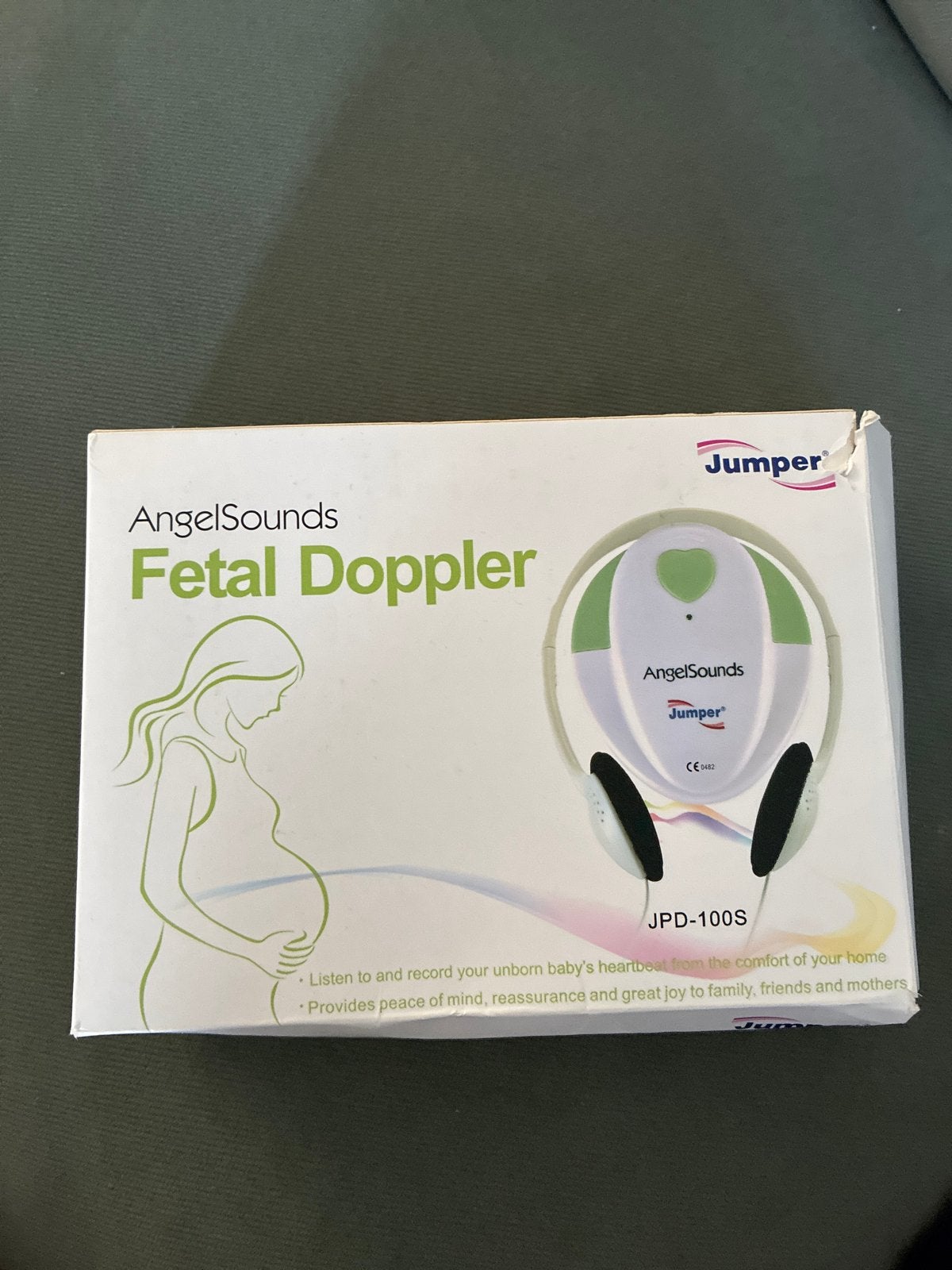 Angelsounds Fetal Doppler JPD-100S - Luister naar je baby, Ophalen of Verzenden, Zo goed als nieuw