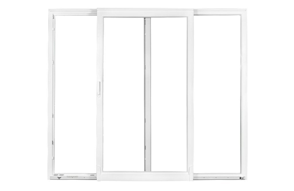 Kiepschuifpui L | Kunststof | 250 X 215 Cm | Wit | HR++ Glas, Niet ingevuld, Kunststof, Niet ingevuld, Nieuw