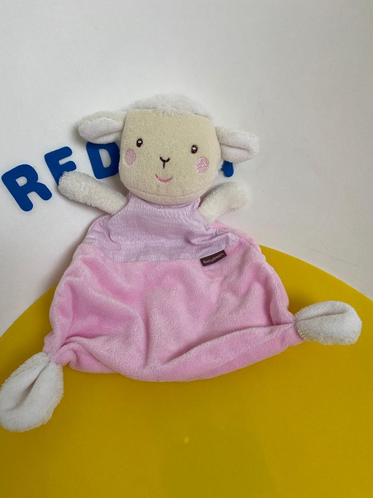 194 babydream doekje schaap roze, Ophalen of Verzenden, Gebruikt, Overige typen