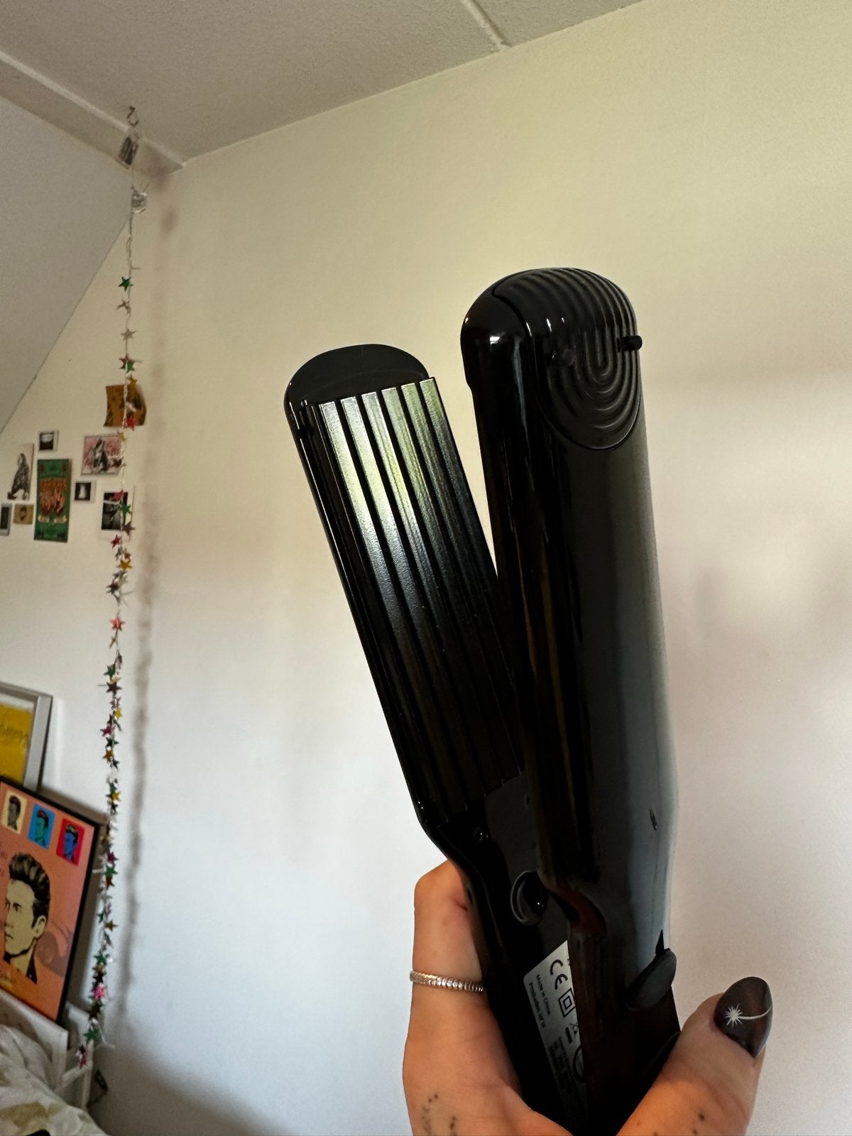 Professionele Haarkrimper / Wafeltang, Ophalen of Verzenden, Zo goed als nieuw, Krultang of Stijltang