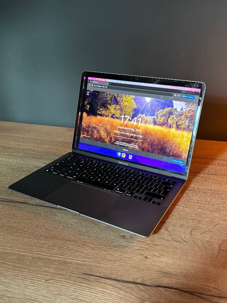 Macbook Air M1 2020 8gb 256gb Geheugen, Gebruikt, 256 GB, Qwerty, 8 GB
