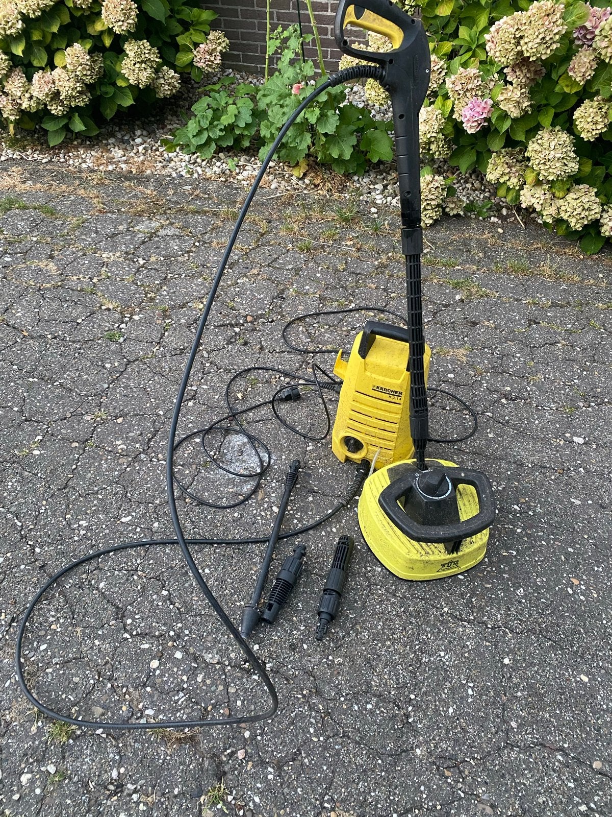 Kärcher K 2.14 hogedrukreiniger met terrasreiniger, Ophalen, Gebruikt, Elektrisch