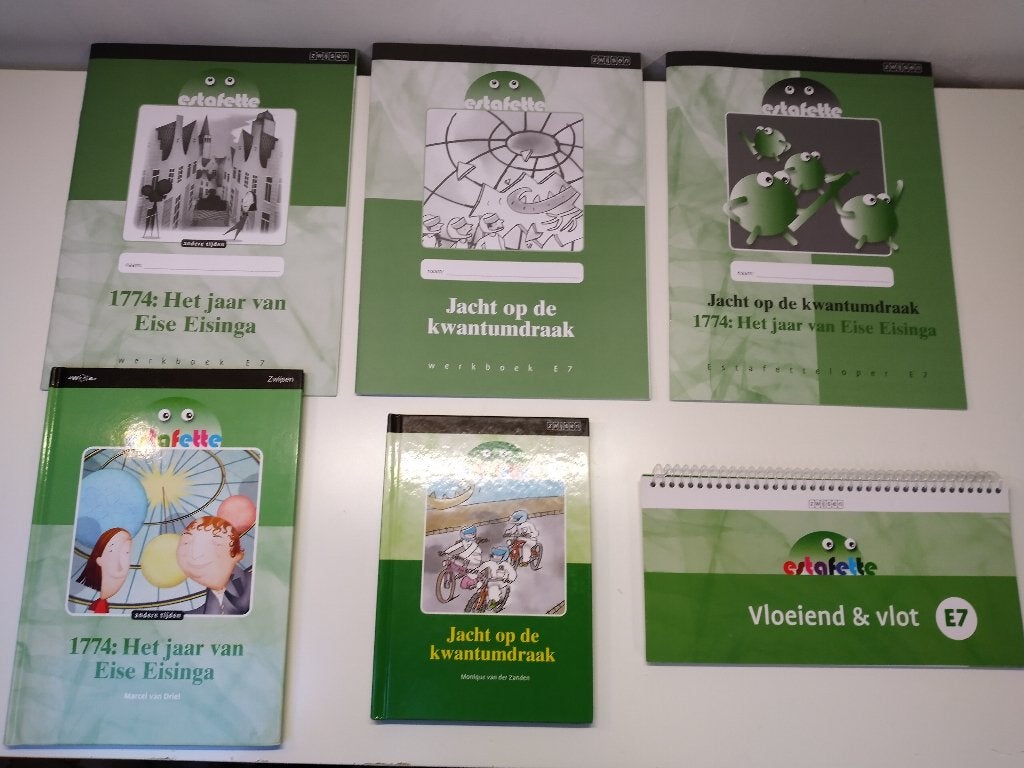 Estafette/VERSIE 2/Groep 7/E7 pakket (6 Boeken) voor €7,50!!, Boeken, Schoolboeken, Ophalen of Verzenden, Nieuw, Overige niveaus