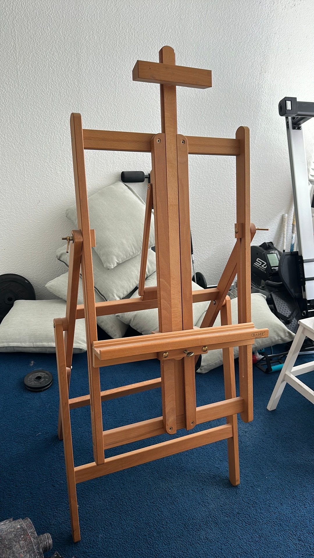 Houten schildersezel, inklapbaar, Ophalen of Verzenden, Gebruikt, Ezel