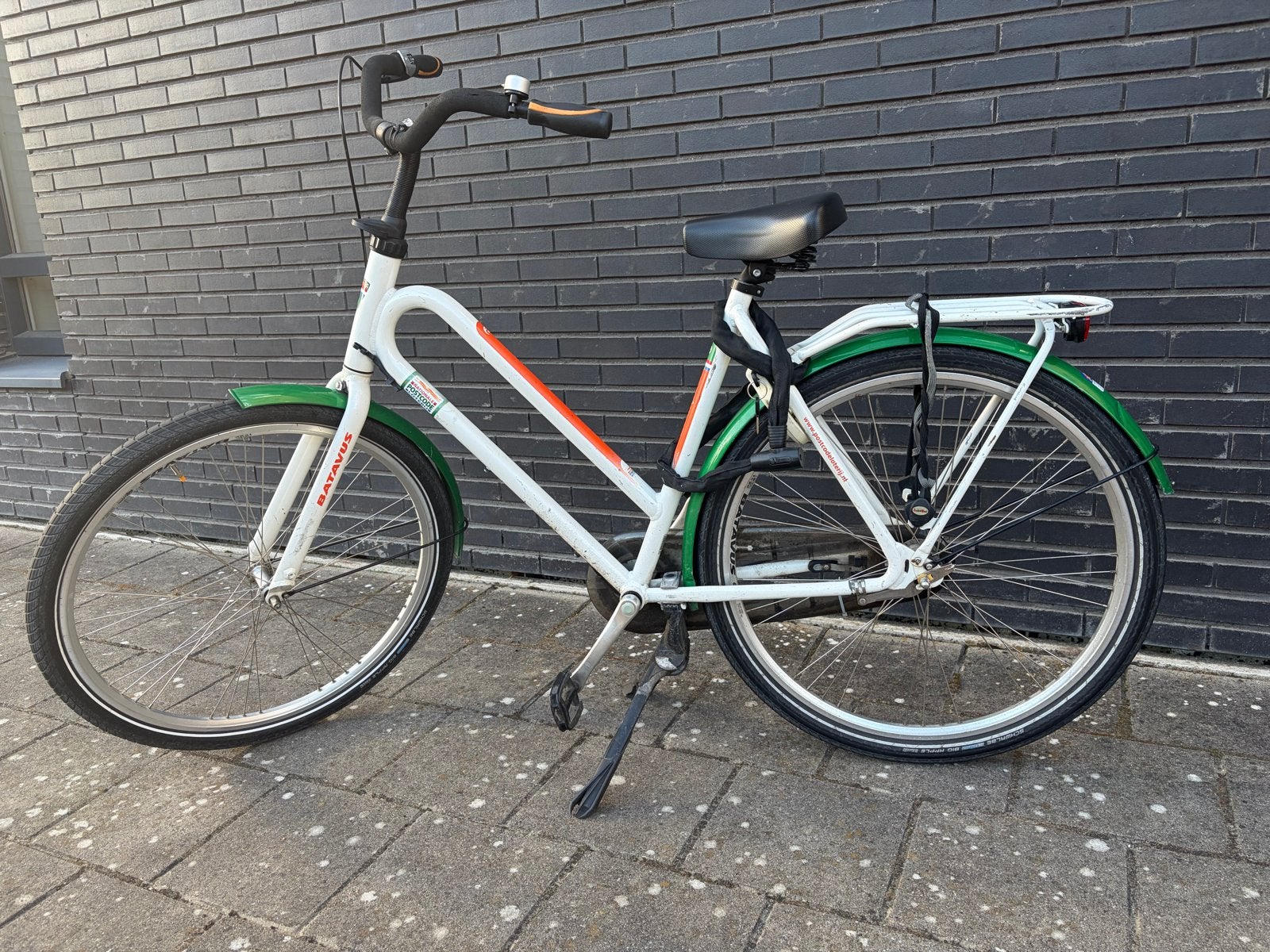 Batavus Postcode Loterij fiets – 28 inch – 3 versnellingen, Ophalen, Terugtraprem, Batavus, 50 tot 53 cm