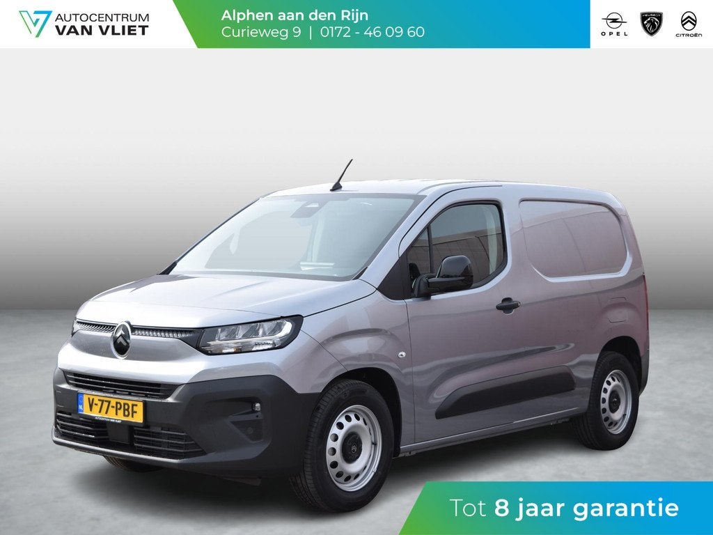 Citroen ë-Berlingo 136 L1 50 kWh WARMTEPOMP | HOUTEN BETIMM, Auto's, Bestelauto's, Citroën, Origineel Nederlands, 2 stoelen, Parkeersensor