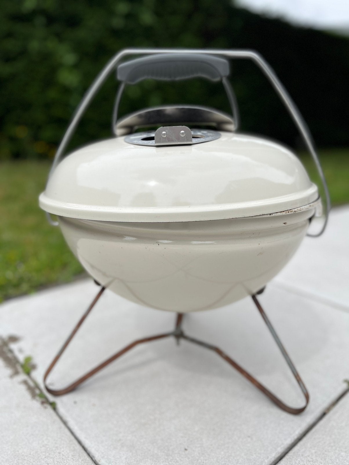 Weber Smokey Joe Premium Houtskoolbarbecue, Tuin en Terras, Houtskoolbarbecues, Ophalen, Gebruikt, Met accessoires