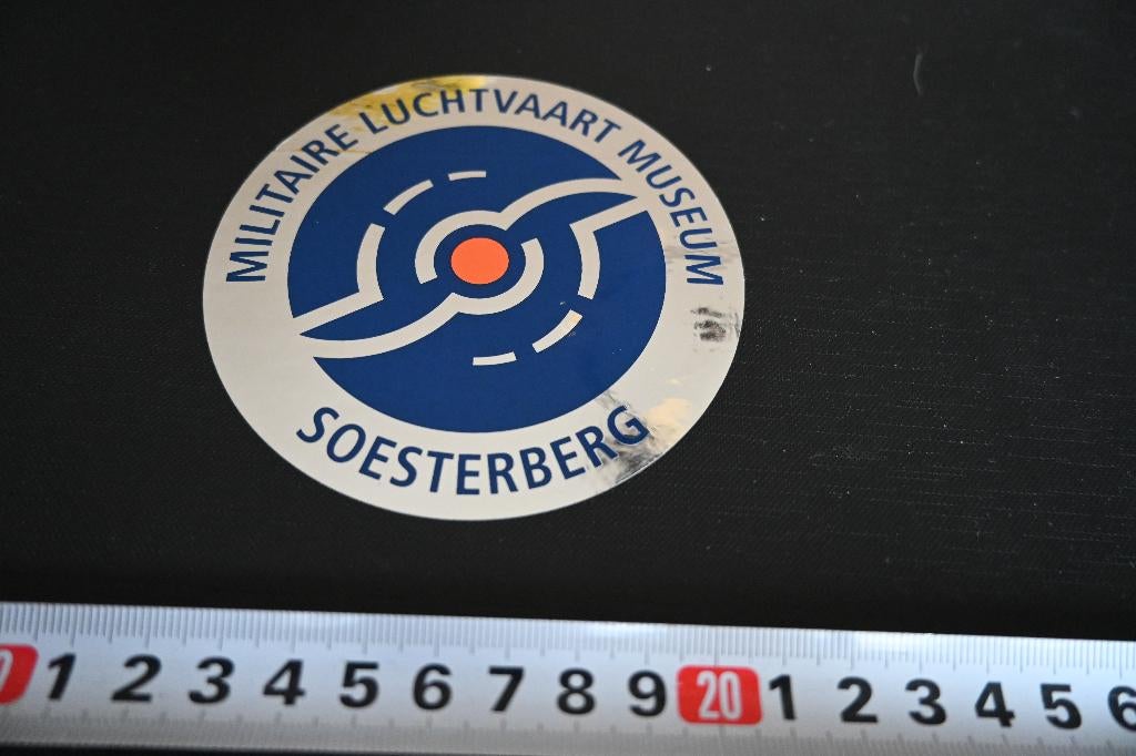 sticker Leger Militaire Luchtvaart Museum Soesterberg, Ophalen, Zo goed als nieuw