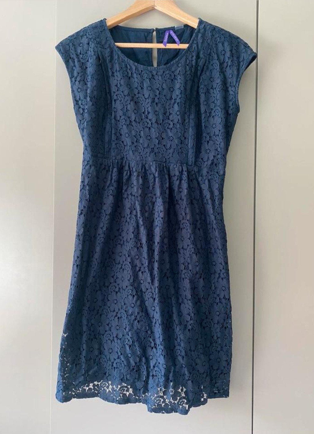 Seraphine zwangerschaps en voedingsjurk 36 zomer, Kleding | Dames, Positiekleding, Seraphine, Blauw, Jurk, Ophalen of Verzenden