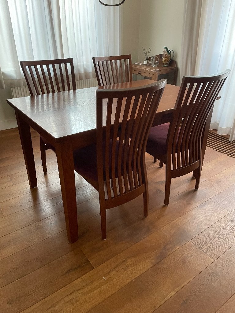 Eetkamer set, Ophalen, Gebruikt, Bruin, Klassiek