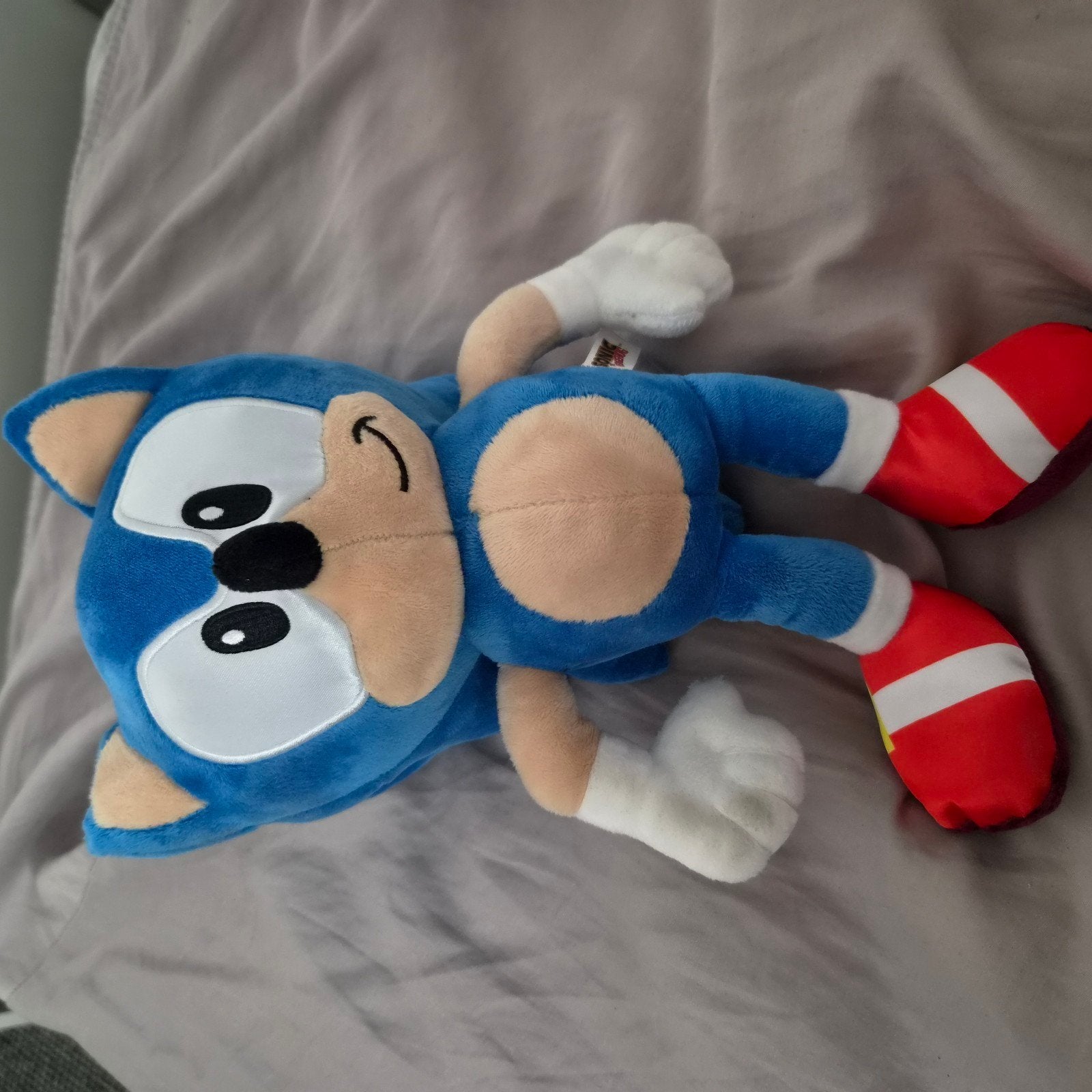 Sonic the Hedgehog knuffel, Kinderen en Baby's, Gebruikt, Overige merken, Overige karakters, Overige typen