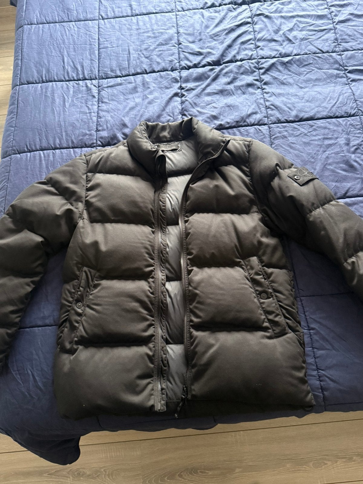 Stone island ghost piece maat L, Ophalen of Verzenden, Zo goed als nieuw, Maat 52/54 (L), Zwart