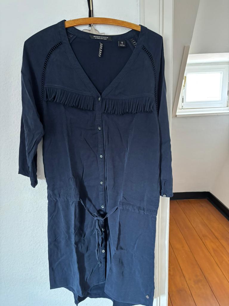 Maison Scotch donkerblauw maat 3, Maat 38/40 (M), Blauw, Ophalen of Verzenden, Zo goed als nieuw