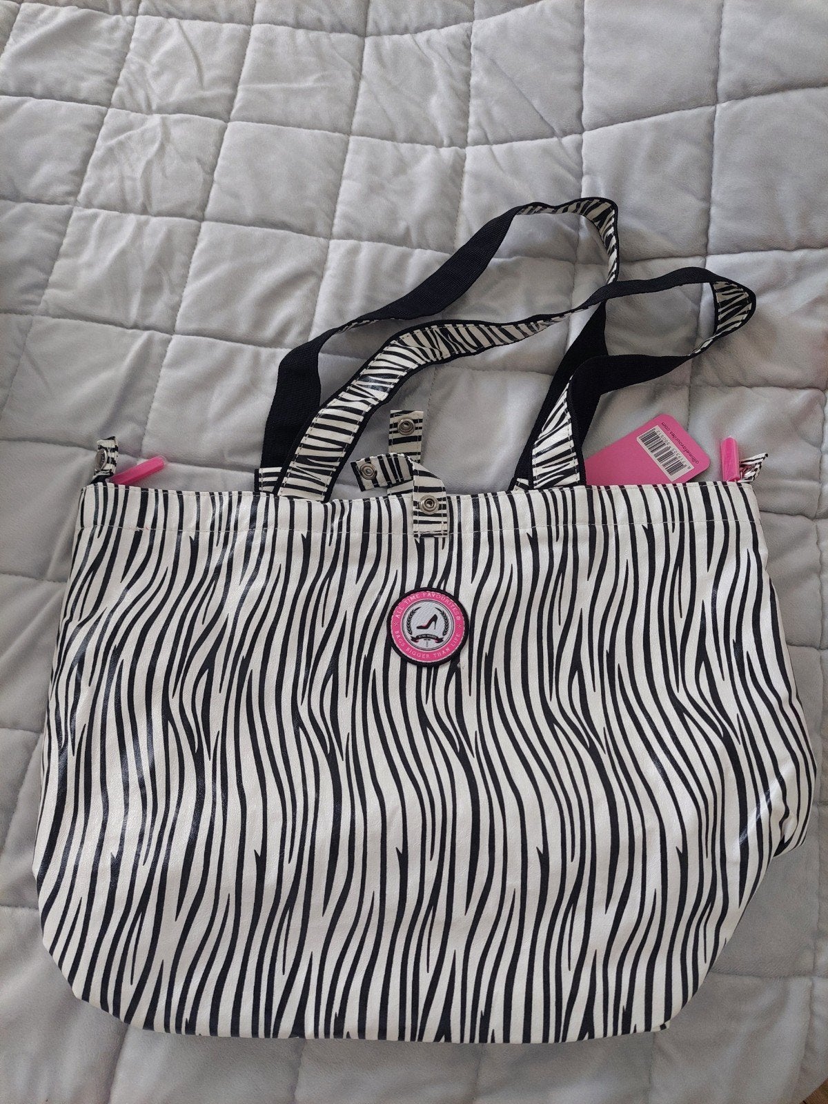 All Time Favourites tas Zebra, Ophalen of Verzenden, Nieuw, Grijs, Handtas