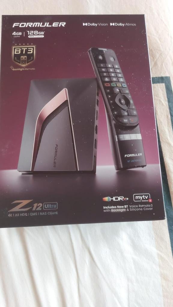 Formuler Z12 Ultra 4K Android TV Box - Nieuw in doos, Ophalen of Verzenden, Nieuw, Minder dan 500 GB