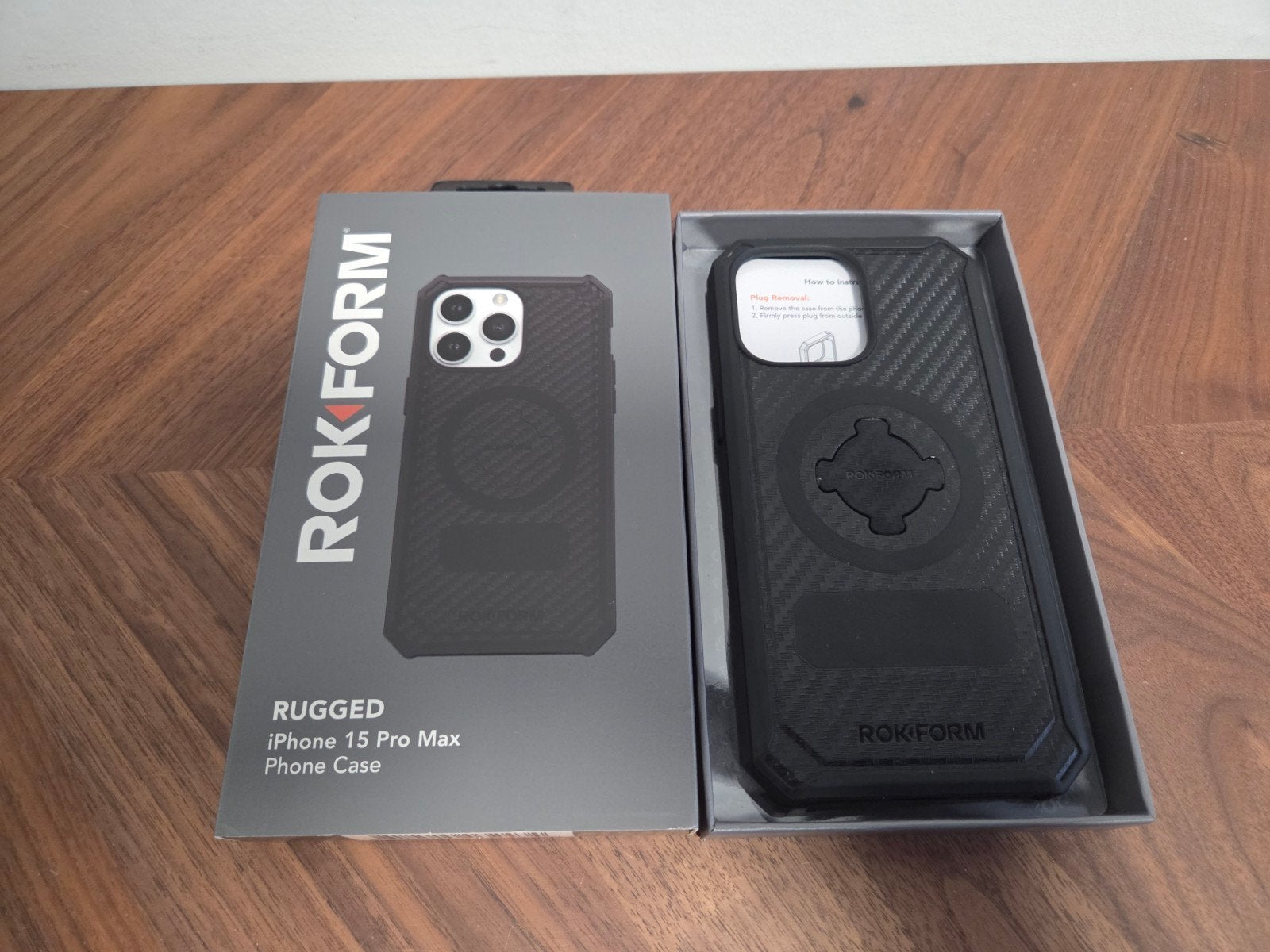 Rokform Rugged Wireless Case iPhone 15 Pro Max, Kunststof, Ophalen of Verzenden, IPhone 15 Pro Max, Gebruikt