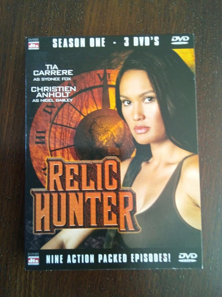 Relic Hunter - Seizoen 1 (3 DVD's), Gebruikt, Boxset, Actiethriller, Ophalen of Verzenden
