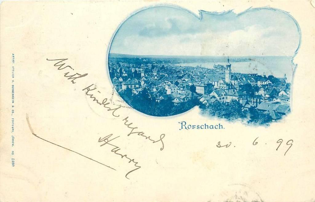 381-198-029 Rorschach, Verzenden, Voor 1920, Overig Europa