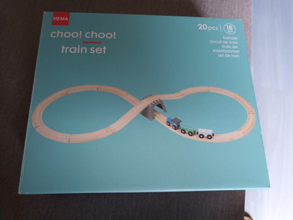 leuke houten treinbaan, Ophalen, Zo goed als nieuw, Overige typen