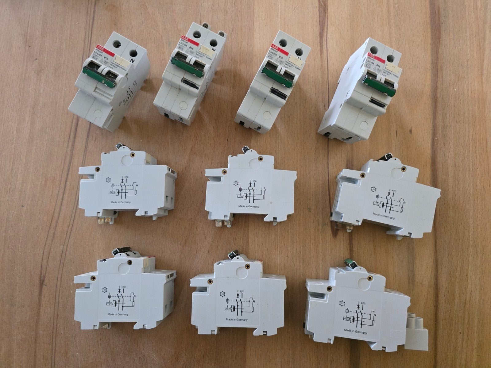 10x Aardlekschakelaar ABB HAF, Ophalen of Verzenden, Gebruikt, ABB, Schakelaar