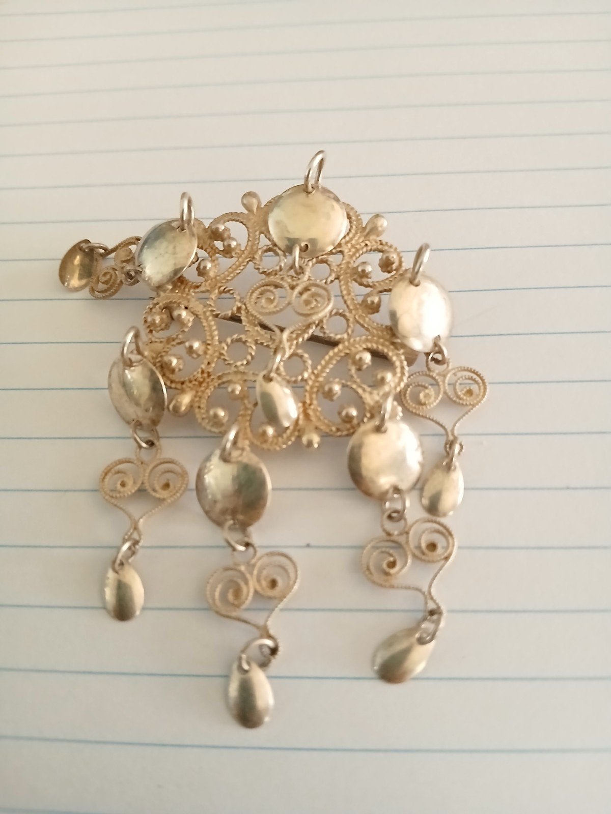 Noorse Soje Broche, Ophalen of Verzenden, Zilver, Zilver