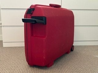 Samsonite rode koffer, Gebruikt, Hard kunststof, 45 tot 55 cm, Ophalen
