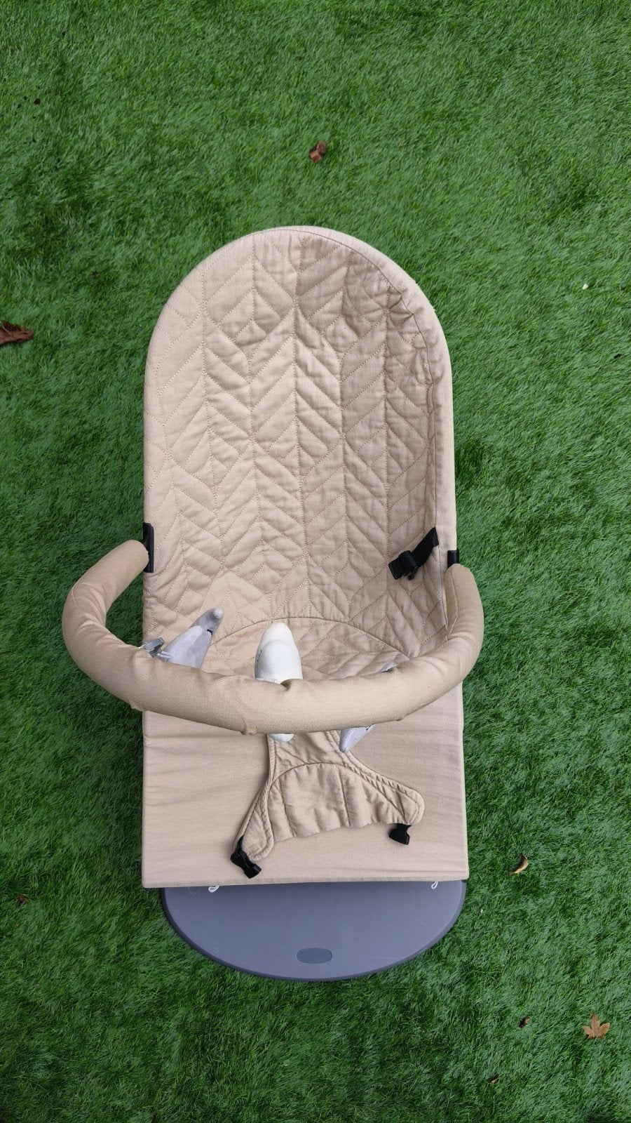 Babywipper met speelboog - Beige, Ophalen of Verzenden, Zo goed als nieuw