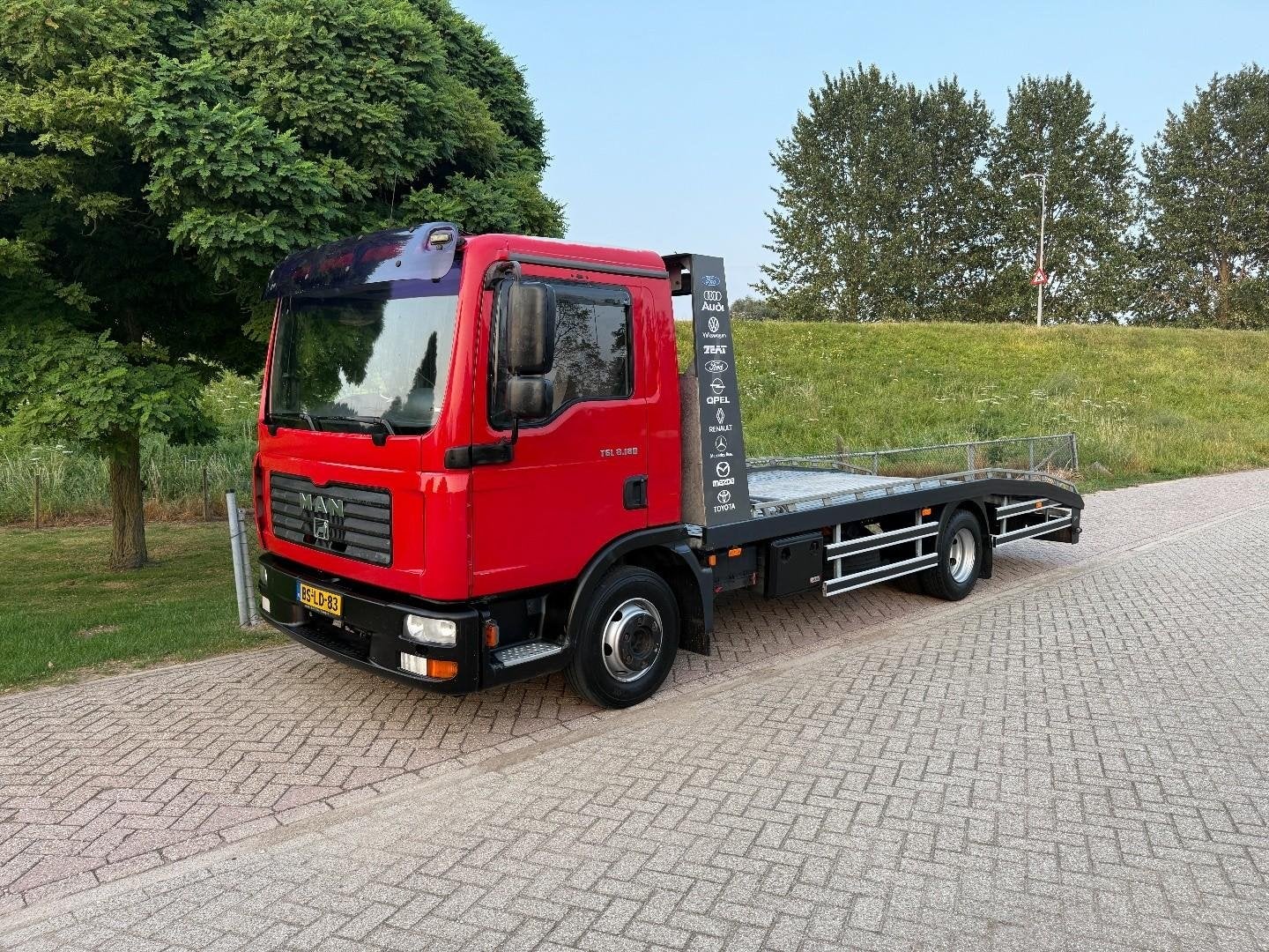 MAN TGL 8.180 Oprijwagen lier VH1122, Auto's, Automaat, Achterwielaandrijving, 179 pk, MAN