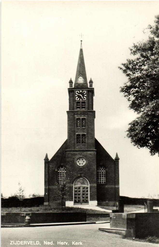 Zijderveld, Ned. Herv. Kerk - ongelopen, Ophalen of Verzenden, 1960 tot 1980, Ongelopen, Utrecht