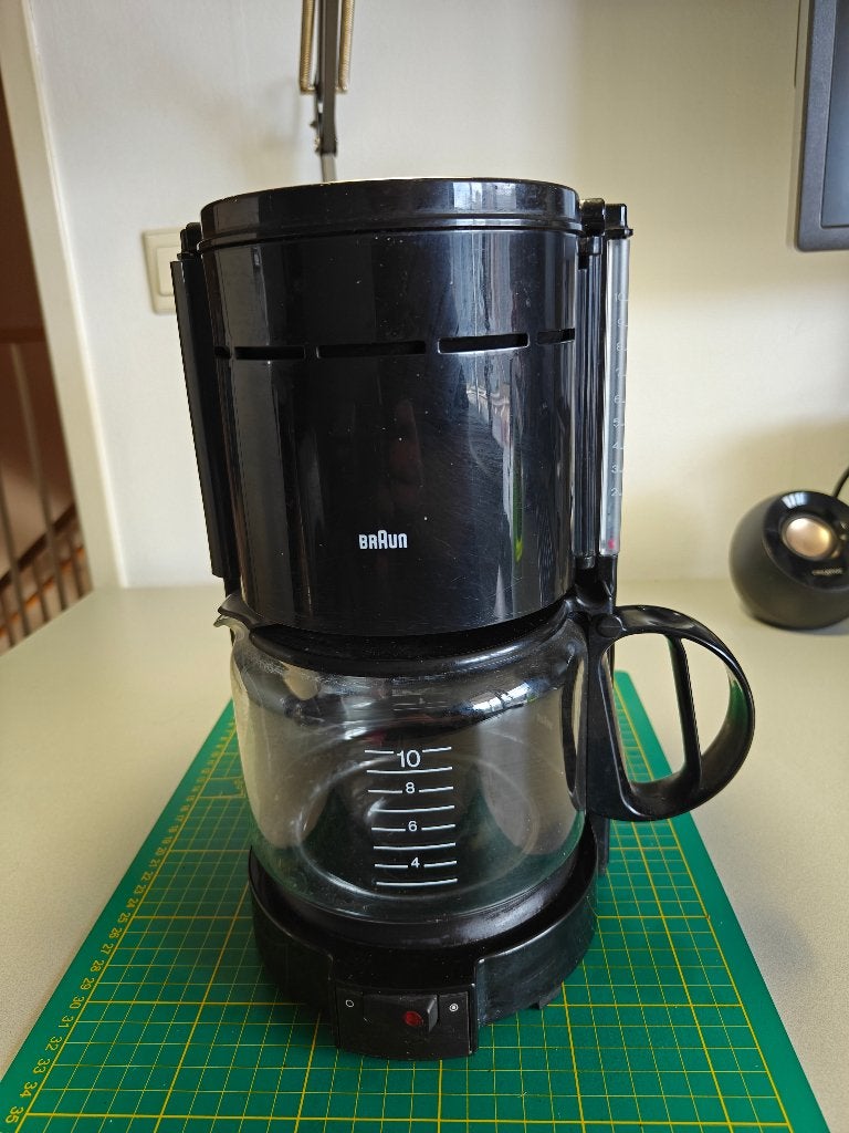 Braun Aromaster koffiezetapparaat 10 kops zwart, Ophalen, Gebruikt, 10 kopjes of meer, Koffiemachine