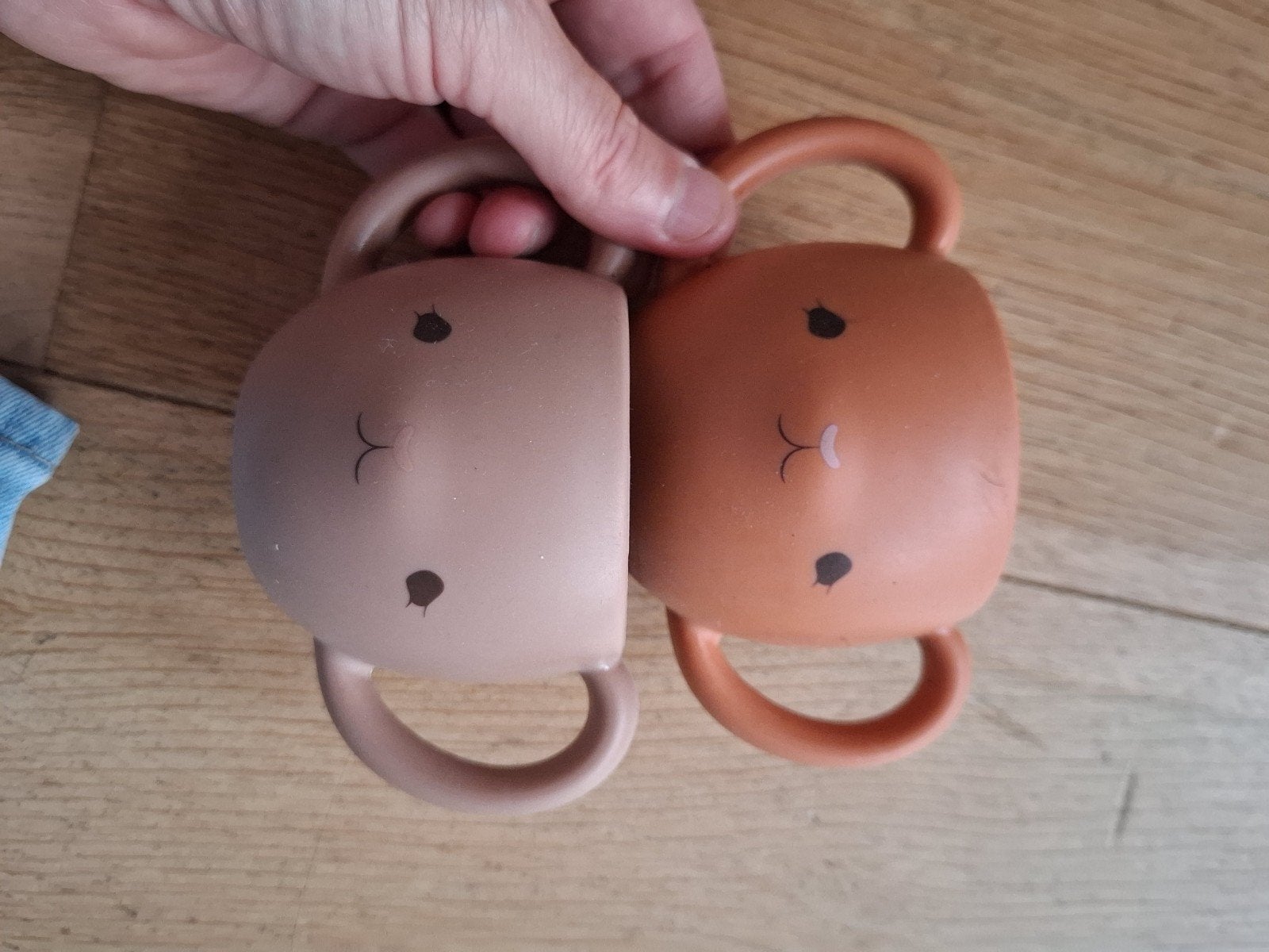 Konges Sløjd drinkbekers met handvatten - 2 stuks, Overige merken, Ophalen of Verzenden, Zo goed als nieuw, Drinkbeker