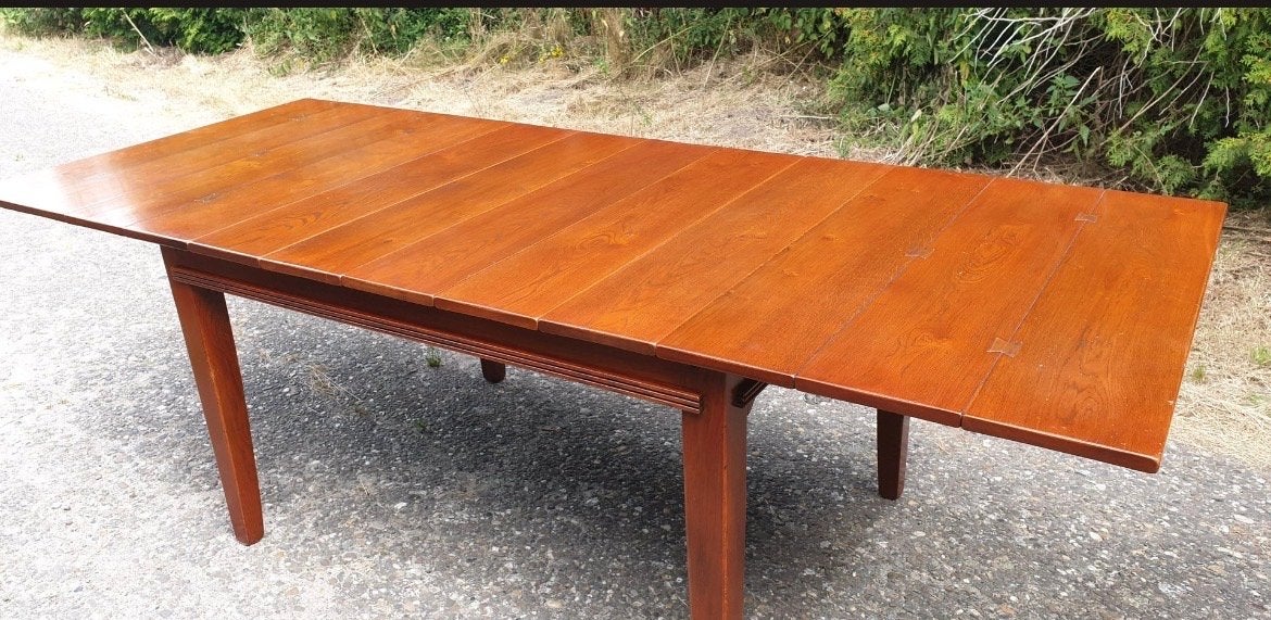 Schuitema Jugendstil Eetkamertafel - Uitschuifbaar, Ophalen