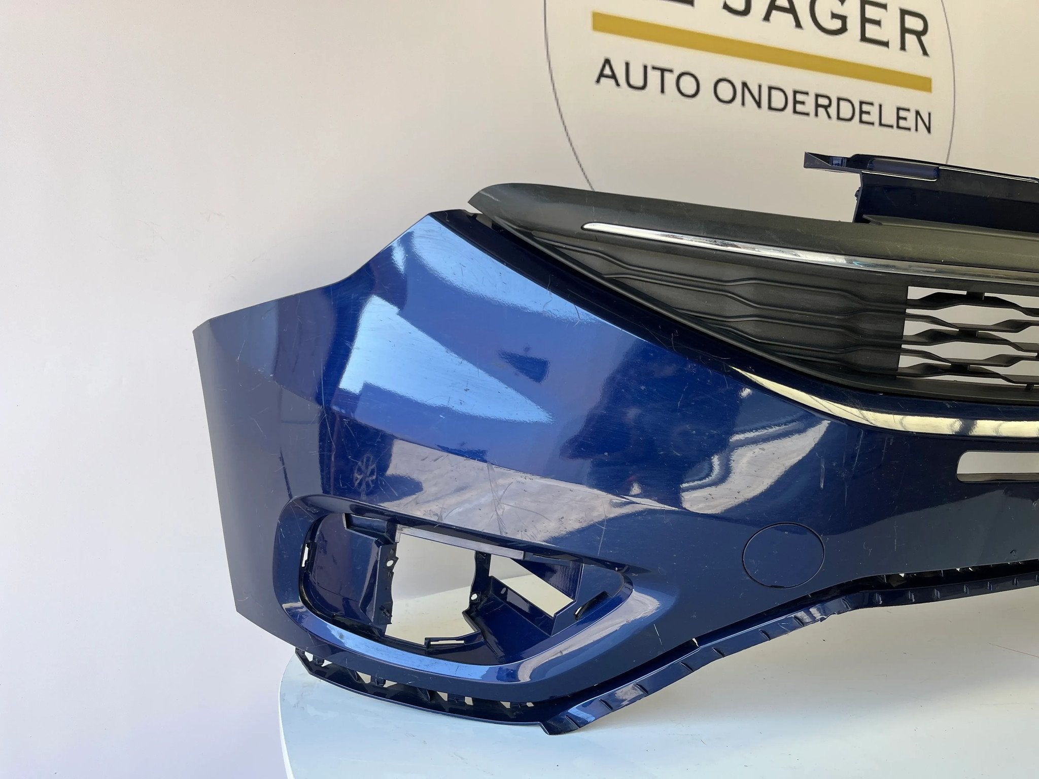 FIAT DOBLO 2 FACELIFT VOOFBUMPER BUMPER 735594222, Gebruikt, Voor, Stellantis Europe S.p.A., Ophalen of Verzenden