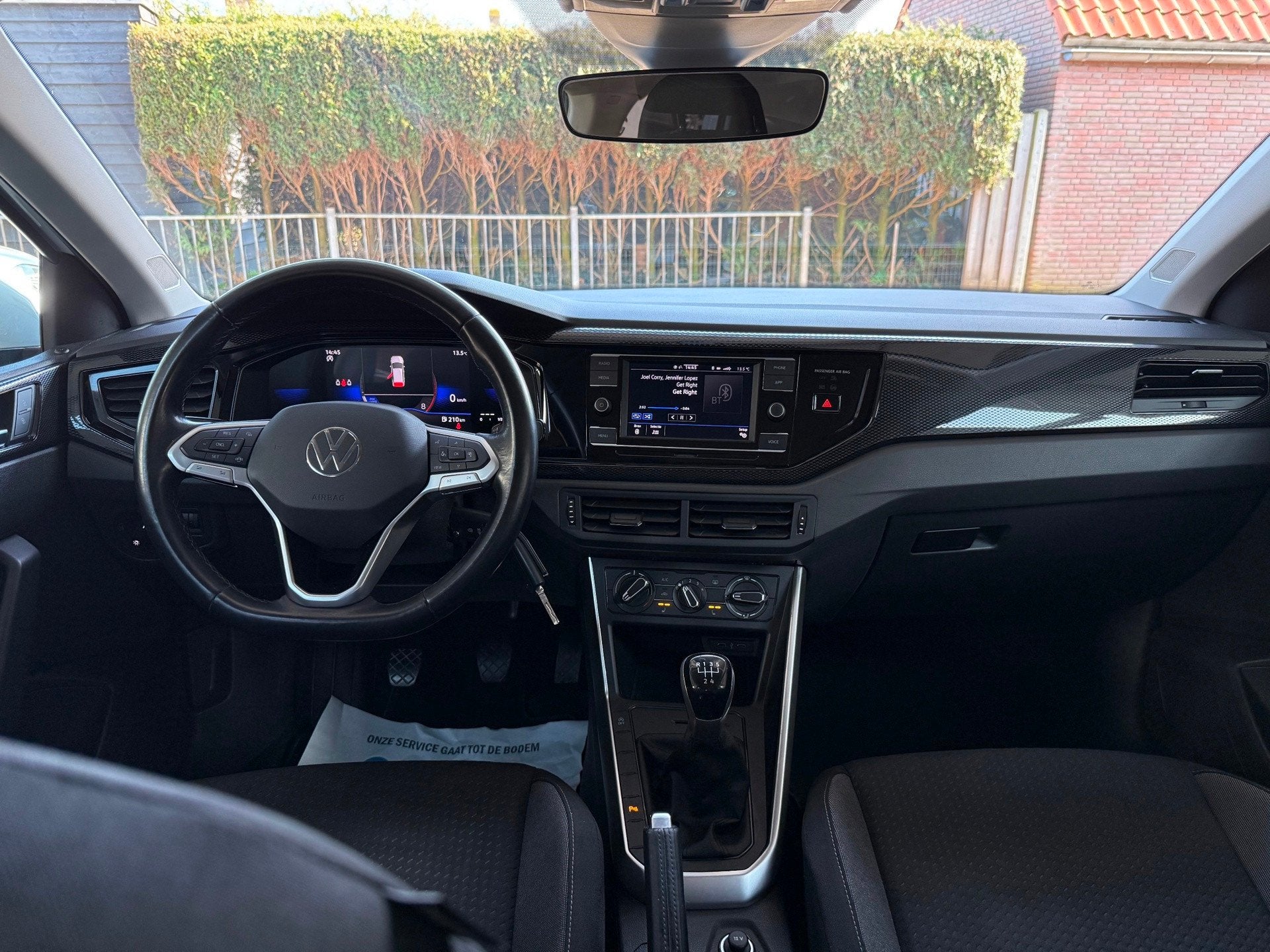 Volkswagen Polo 1.0|CARPLAY/PDC/LED/DIGITAAL/STOELVERW, Auto's, Voorwielaandrijving, Gebruikt, Wit, Handgeschakeld
