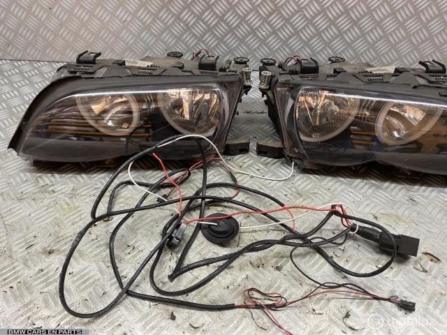 Koplamp set bmw e46 sedan touring facelift h7, Auto-onderdelen, Gebruikt, Partnerportal@bmw.de, Bmw, Ophalen of Verzenden