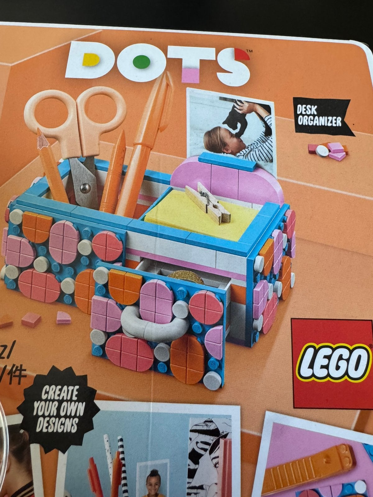 Lego Dots desk organiser, 41907, Ophalen of Verzenden, Zo goed als nieuw