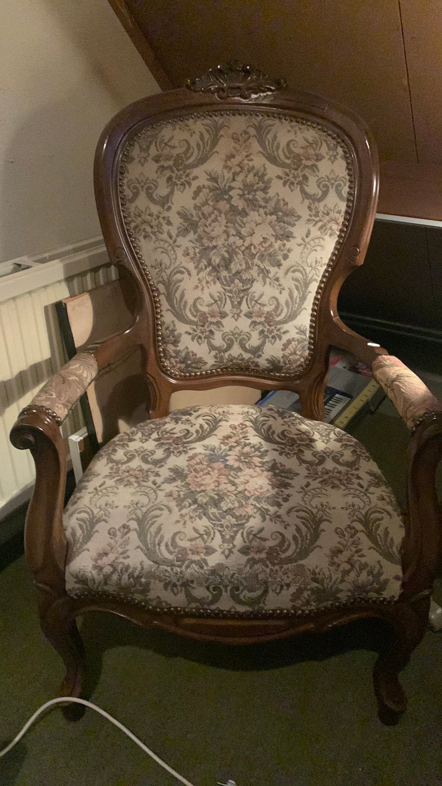 Biedemeier stoel, zgan, Antiek en Kunst, Antiek | Meubels | Stoelen en Banken, Ophalen