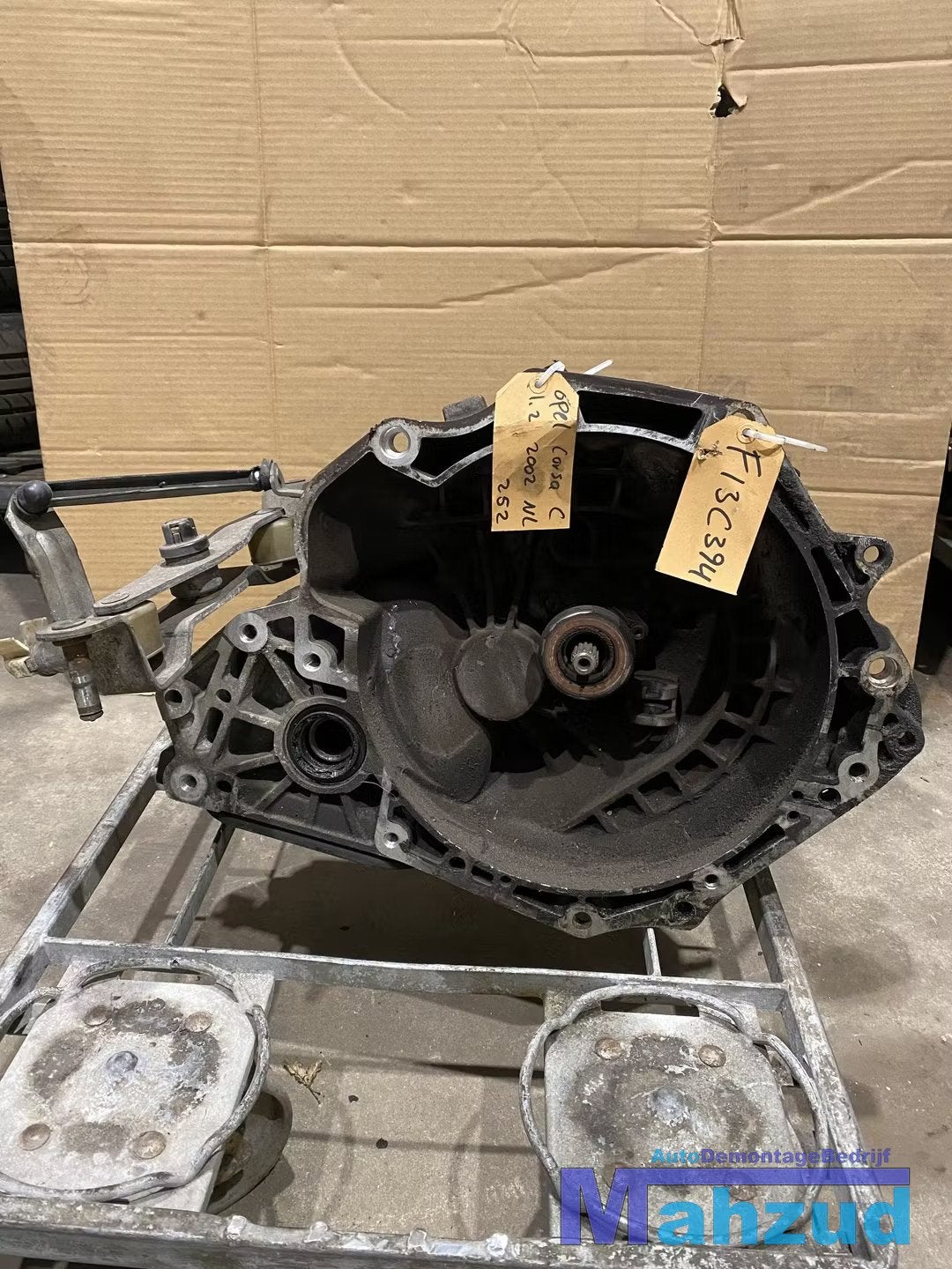 OPEL CORSA ASTRA COMBO MERIVA 1.2 Versnellingsbak F13C394, Gebruikt, Opel Automobile GmbH, Ophalen of Verzenden, Kontakt@opel-infoservice.de