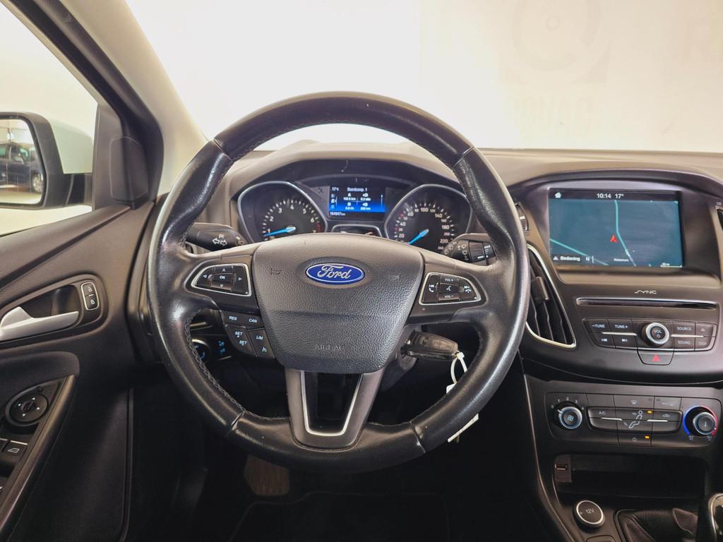 Ford Focus Wagon 1.0 Lease Edition|GARANTIE|NAP|1E EIG|CARPL, 101 pk, Gebruikt, Wit, Origineel Nederlands