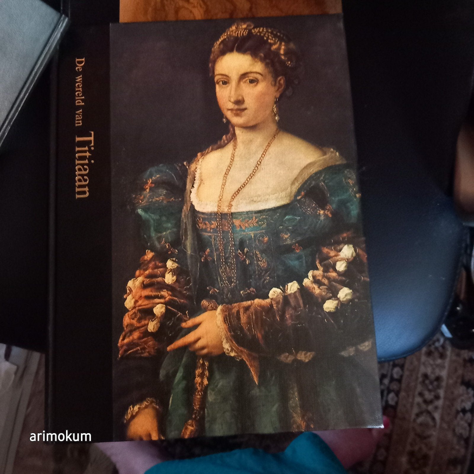 Koffietafelboek  over Titiaan, 16e-eeuwse schilder, Ophalen of Verzenden