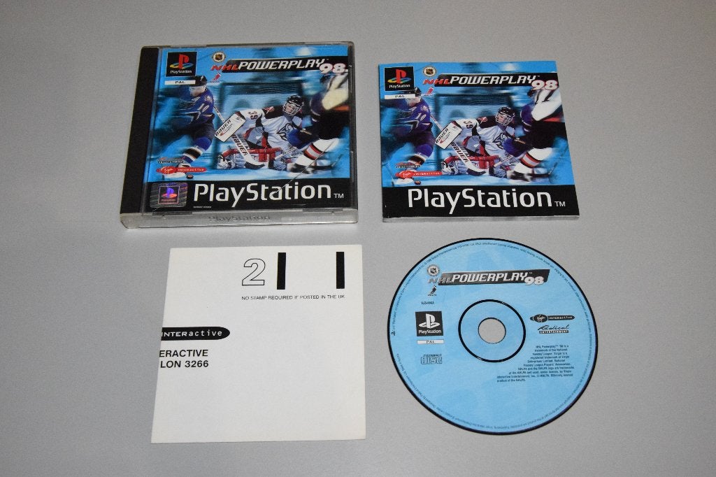 Playstation 1 (PSX): NHL: Powerplay '98, Gebruikt, Ophalen of Verzenden, Sport, 3 spelers of meer
